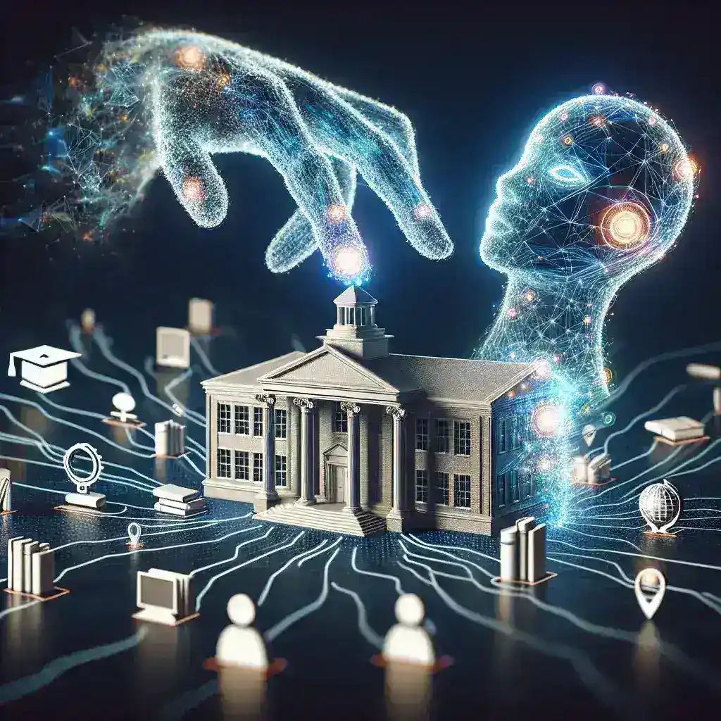 "Salesforce AI-driven grant allocation system interface showcasing innovative solutions for U.S. education programs."