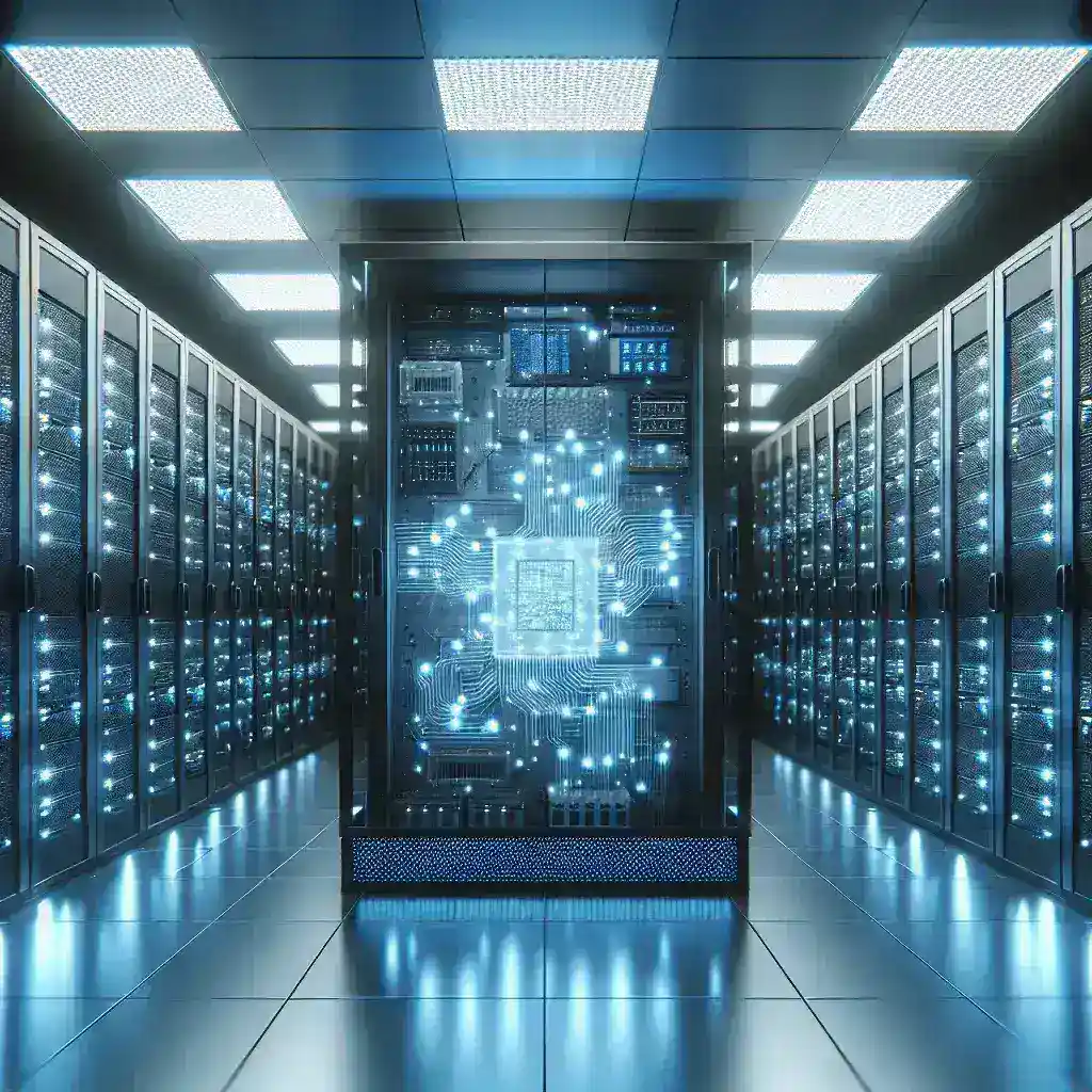 "AMD unveils new high-performance server processors designed specifically for AI inferencing, showcasing cutting-edge technology and enhanced computational power for data centers."